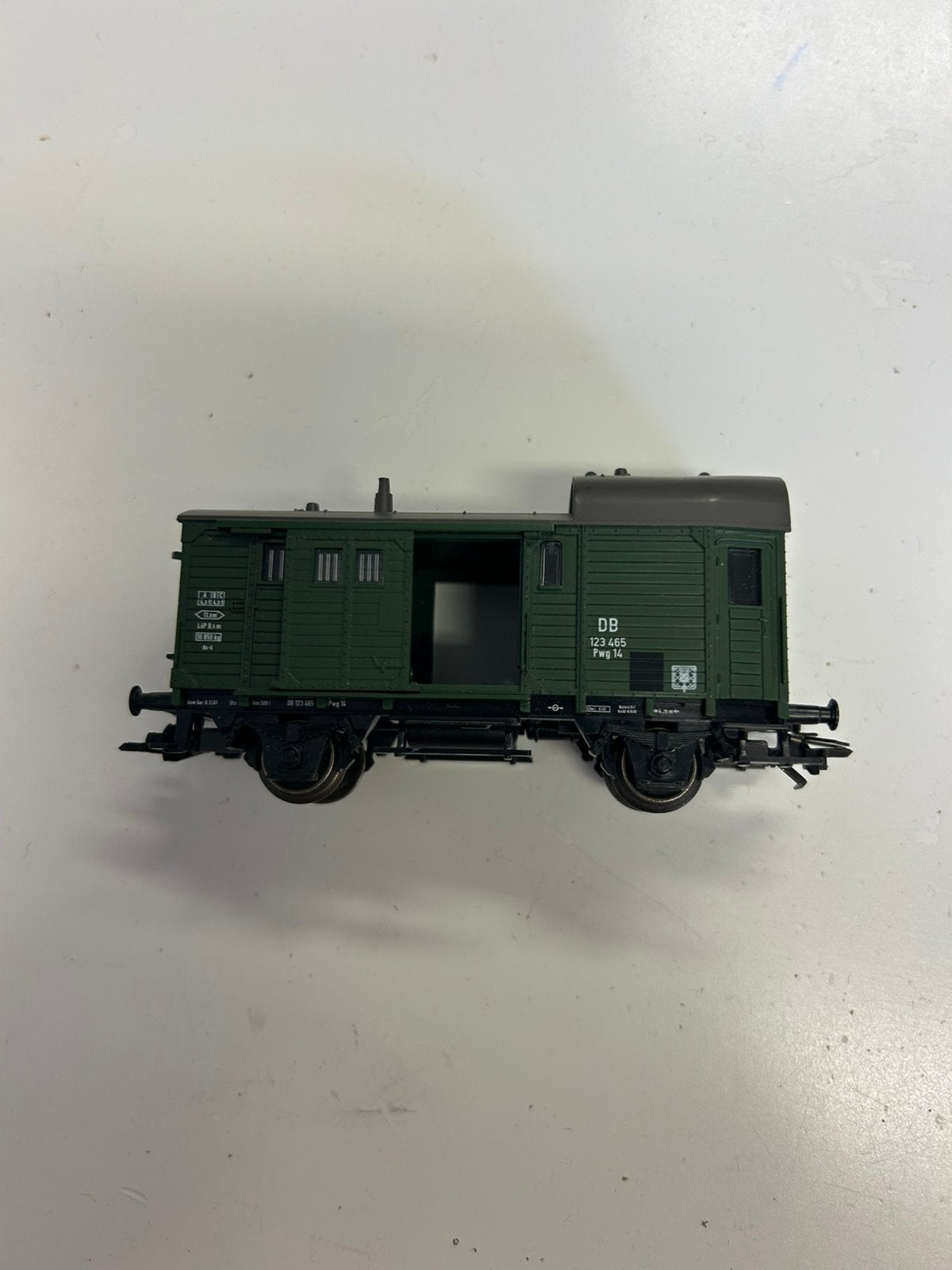 Märklin 4889 DB begeleidingswagon, Wisselstroom, Verzenden, Wagon, Zo goed als nieuw