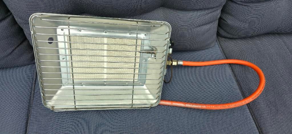 Draagbare gasverwarming Gimeg eurostraler gas verwarming, Doe-het-zelf en Verbouw, Verwarming en Radiatoren, Zo goed als nieuw
