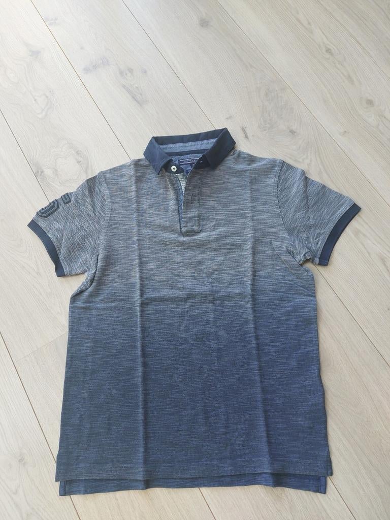 Tommy Hilfiger herenpolo, Ophalen of Verzenden, Zo goed als nieuw, Blauw