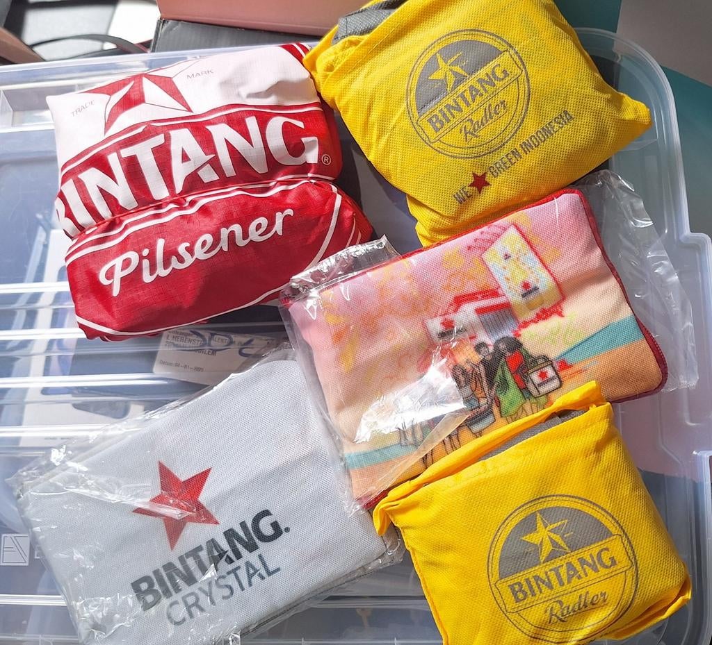 Bintang Radler en Pilsener shopping bag, Verzamelen, Ophalen