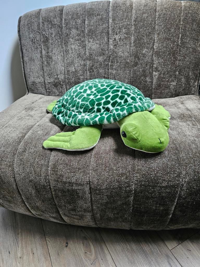 Grote schildpad knuffel kussen als nieuw, Ophalen, Zo goed als nieuw