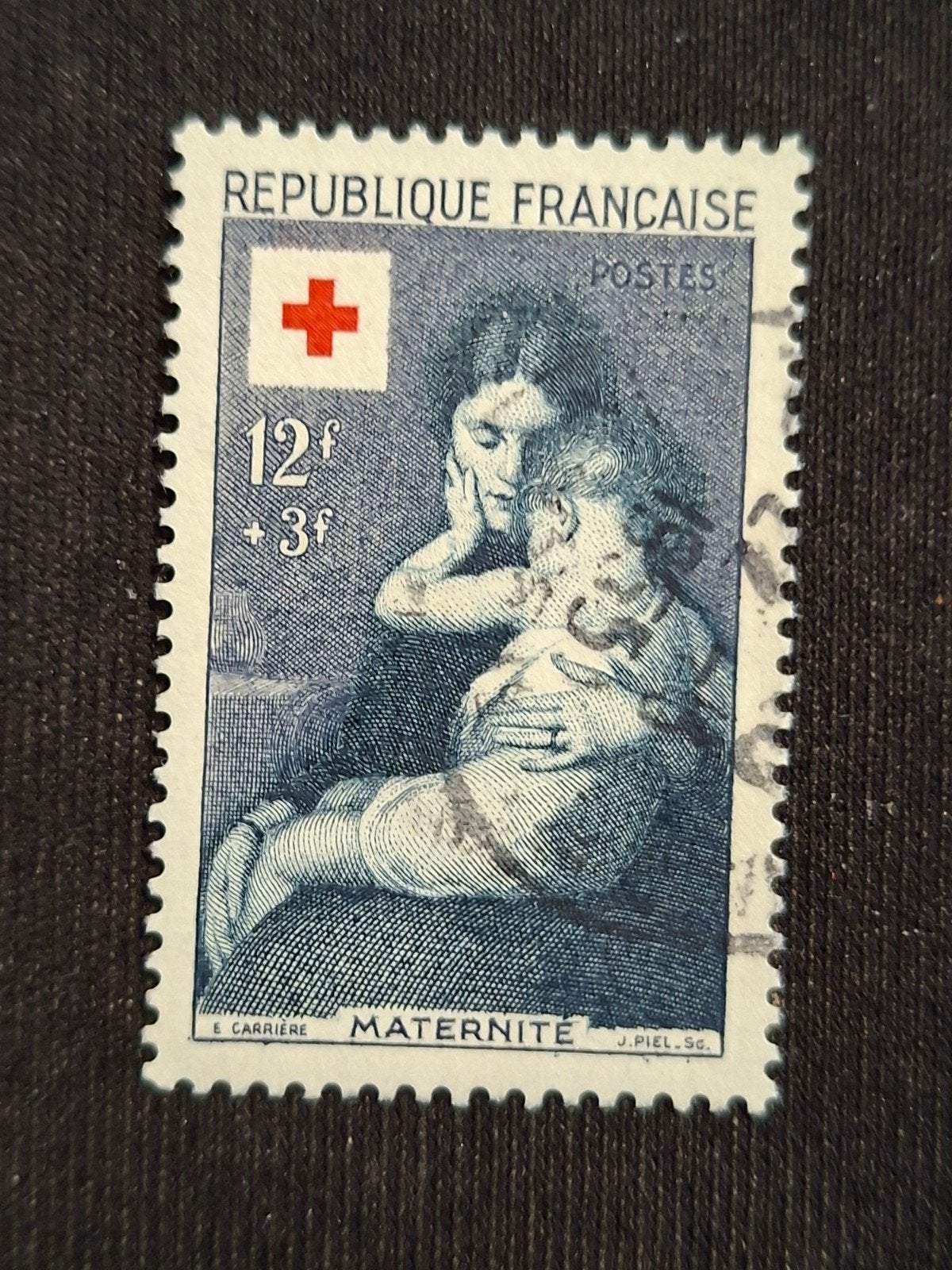 Frankrijk, Postzegels en Munten, Postzegels | Europa | Frankrijk, Ophalen of Verzenden, Gestempeld