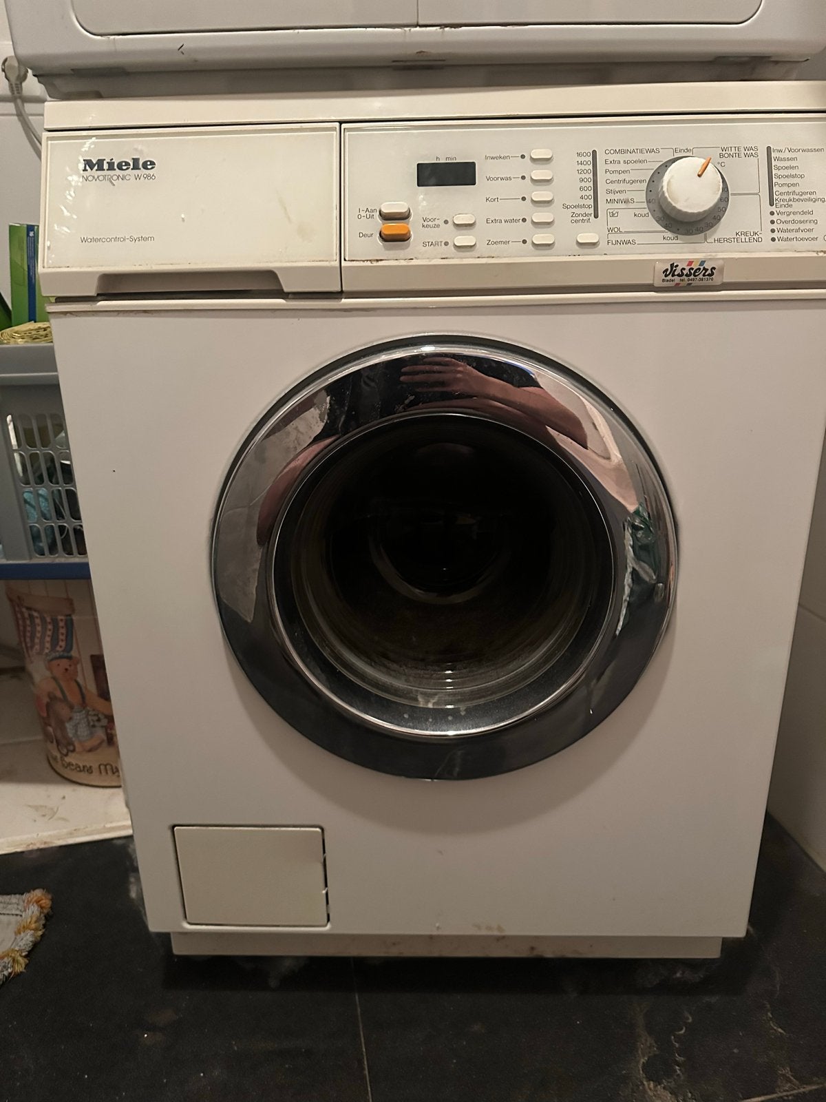 Miele Novotronic W 986 Wasmachine (defect), Ophalen, Niet werkend, Voorlader
