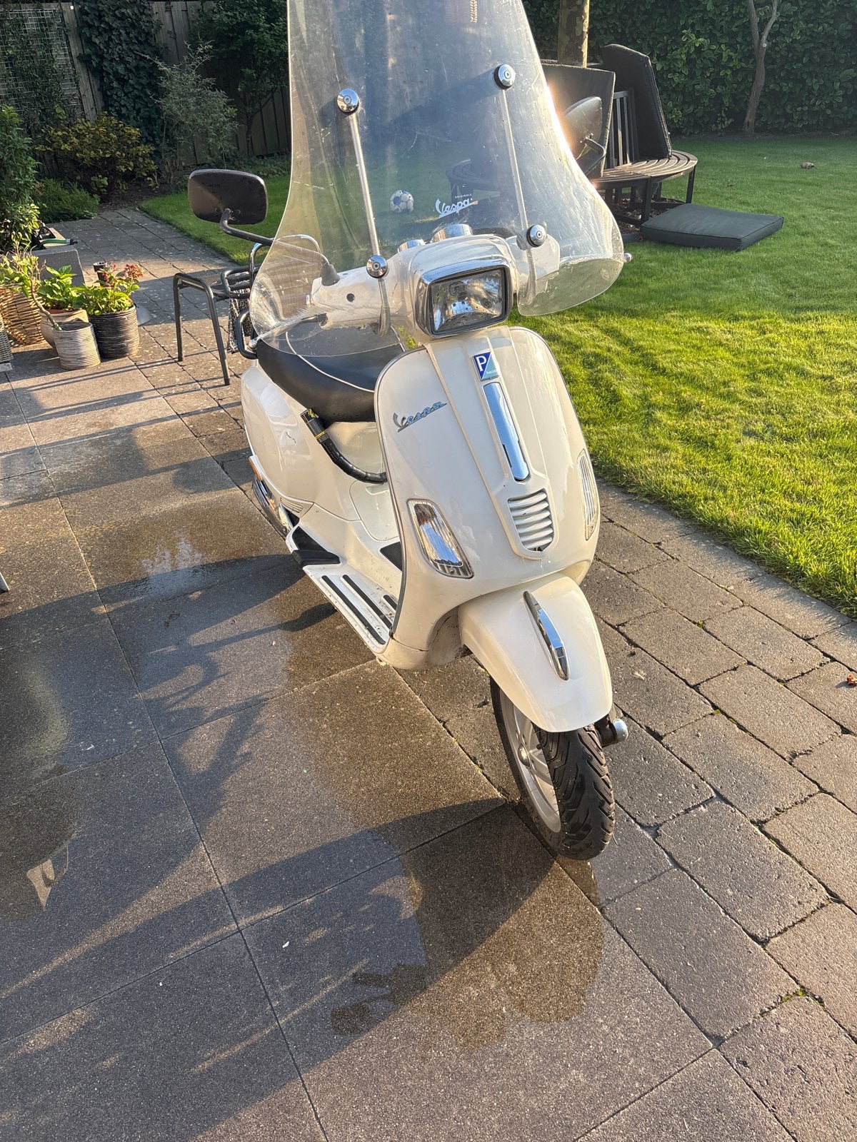 Top vespa 50 cc met Nieuw Blok - Geel Kenteken, Ophalen, Gebruikt, Overige modellen, Maximaal 45 km/u