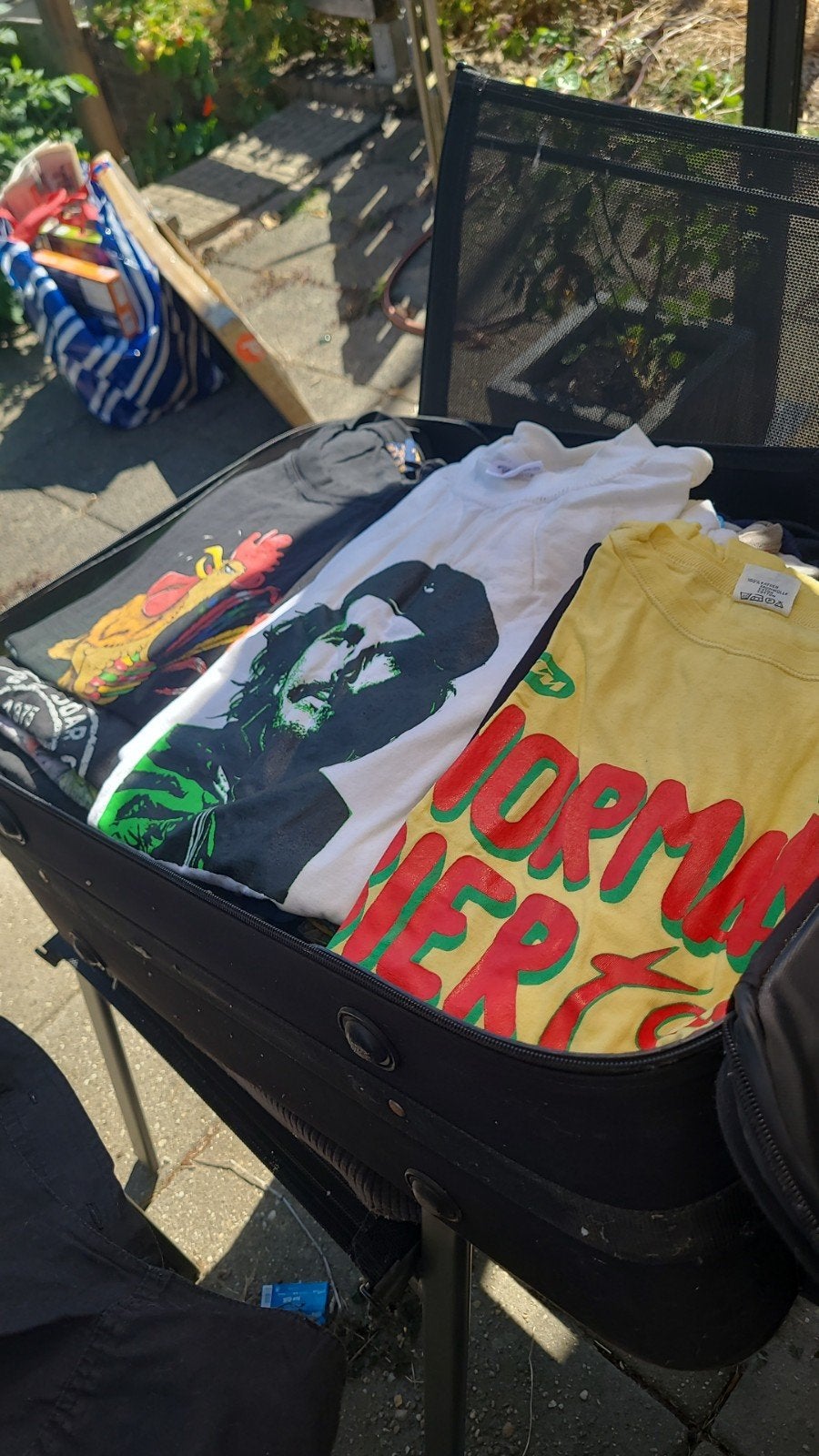 Diverse collectie Normaal T-shirts en kleding, Kleding | Heren, T-shirts, Maat 52/54 (L), Meerkleurig, Ophalen of Verzenden, Gedragen