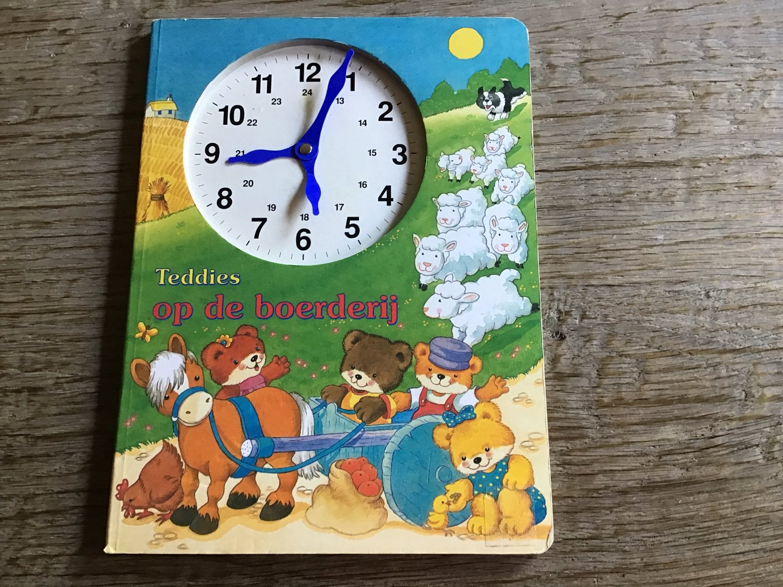 Boek Teddies op de boerderij, Ophalen of Verzenden, Zo goed als nieuw, Prentenboek