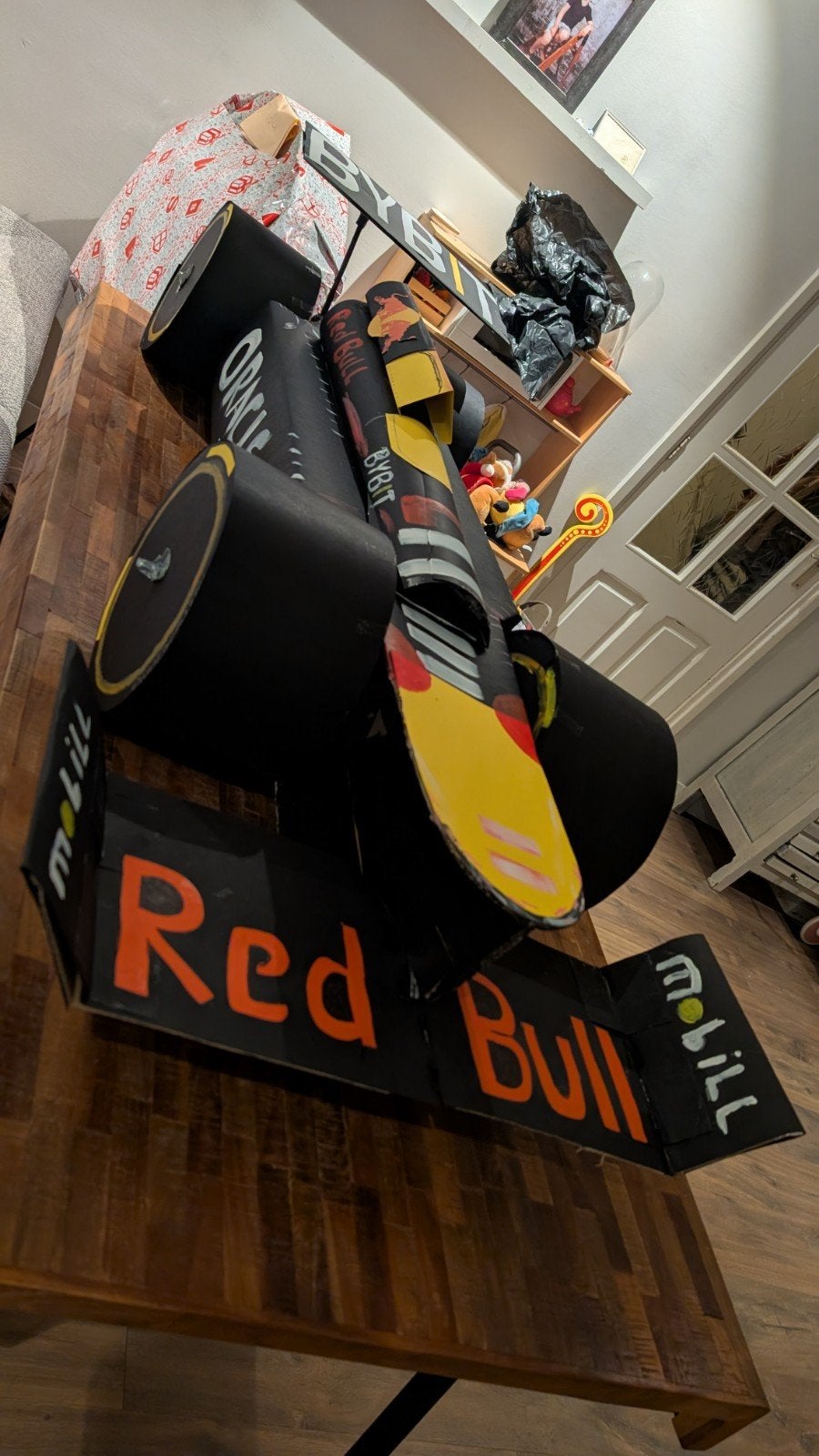 Sinterklaas surprise Red Bull F1 auto Max Verstappen, Ophalen, Groter dan 1:32, Auto, Overige merken