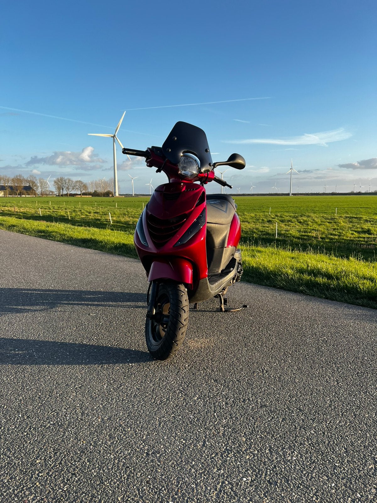 Piaggio zip 50cc 4t Candy Red, Ophalen, Maximaal 45 km/u, Zip, Zo goed als nieuw