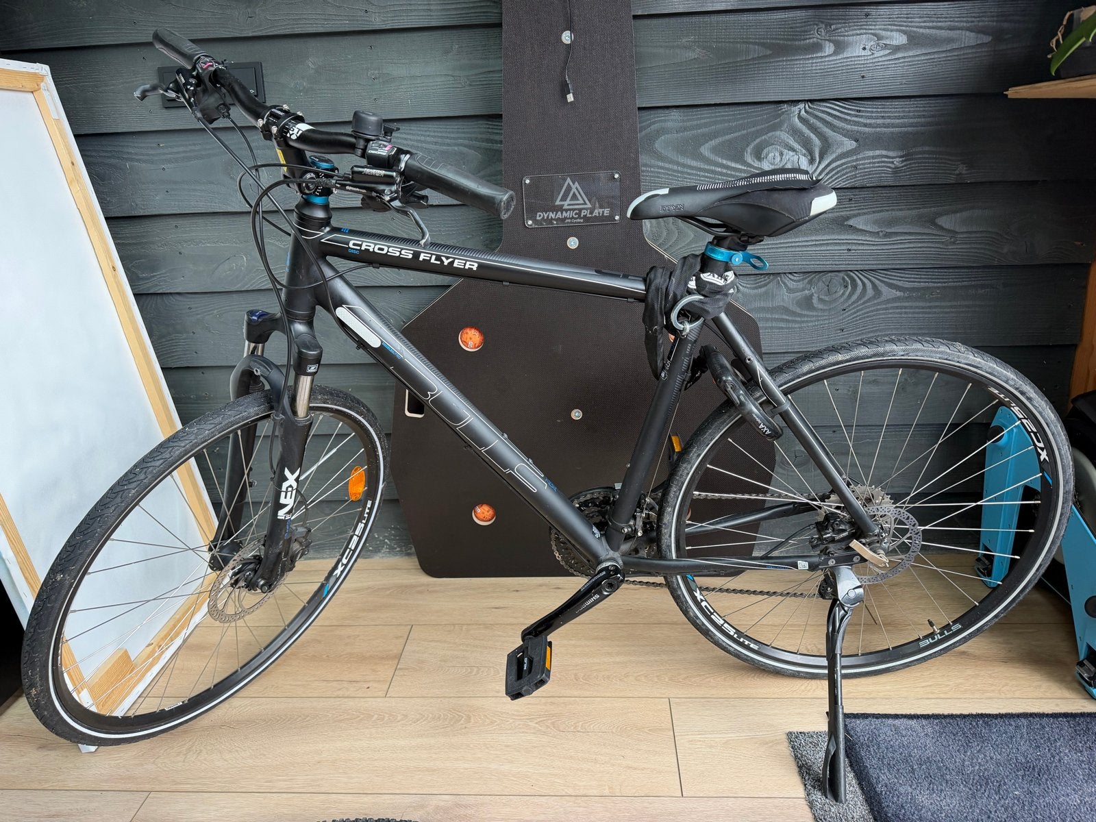 Bulls Cross Flyer Herenfiets - Maat 58 - Goede staat, Fietsen en Brommers, 28 inch, Gebruikt, Vering, 57 tot 61 cm