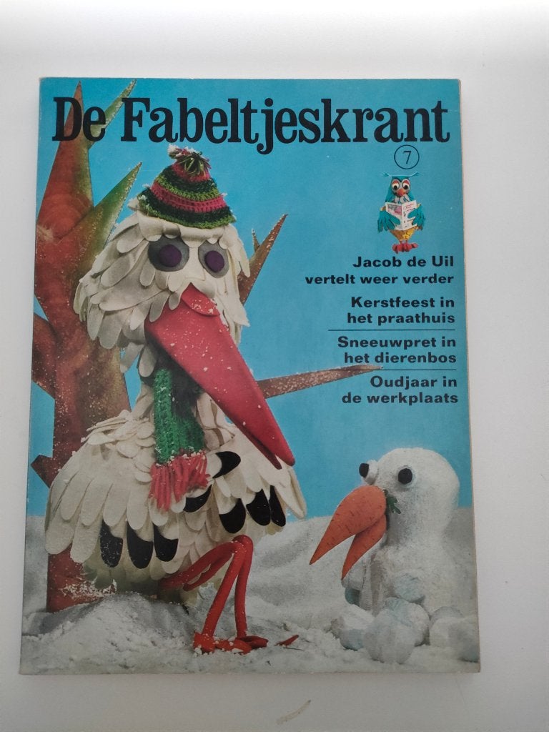 DE FABELTJESKRANT nr. 7 € 1,25, Boeken, Stripboeken, Eén stripboek, Ophalen of Verzenden, Gelezen