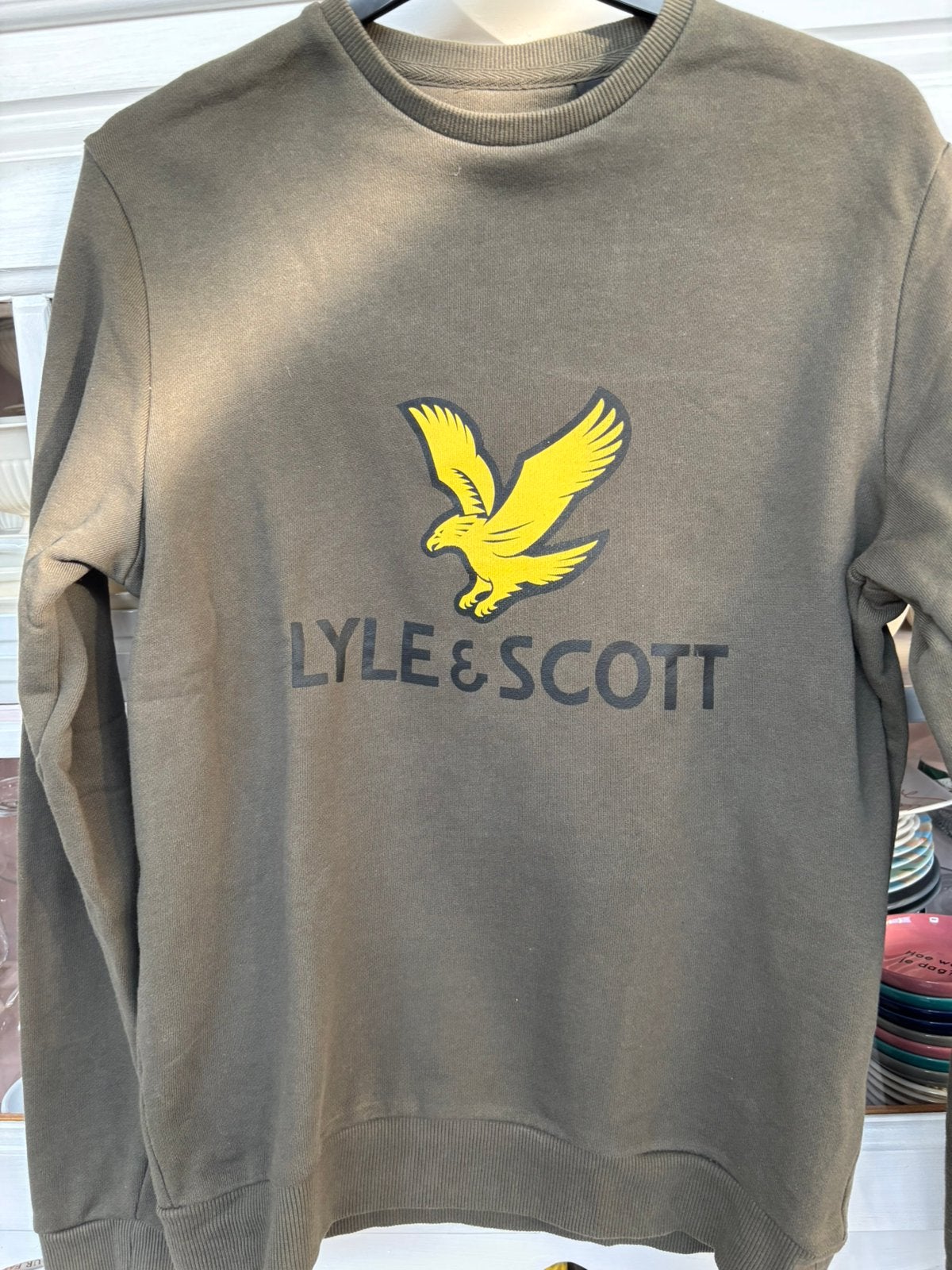 Lyle &Scott trui maat S kleur groen, Ophalen of Verzenden, Zo goed als nieuw, Groen