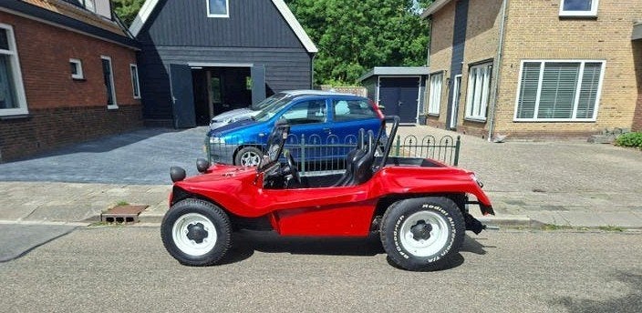 Volkswagen Buggy 1962 Wit, Auto's, Achterwielaandrijving, 540 kg, Wit, Origineel Nederlands