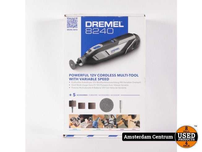 Dremel 8240 Draadloos Multitool - Nieuw in seal, Dremel, Nieuw, https://www.dremel.com/nl/nl/ondersteuning/contact, 4902 North Lilly Road, Menomonee Falls, WI 53051, Verenigde Staten