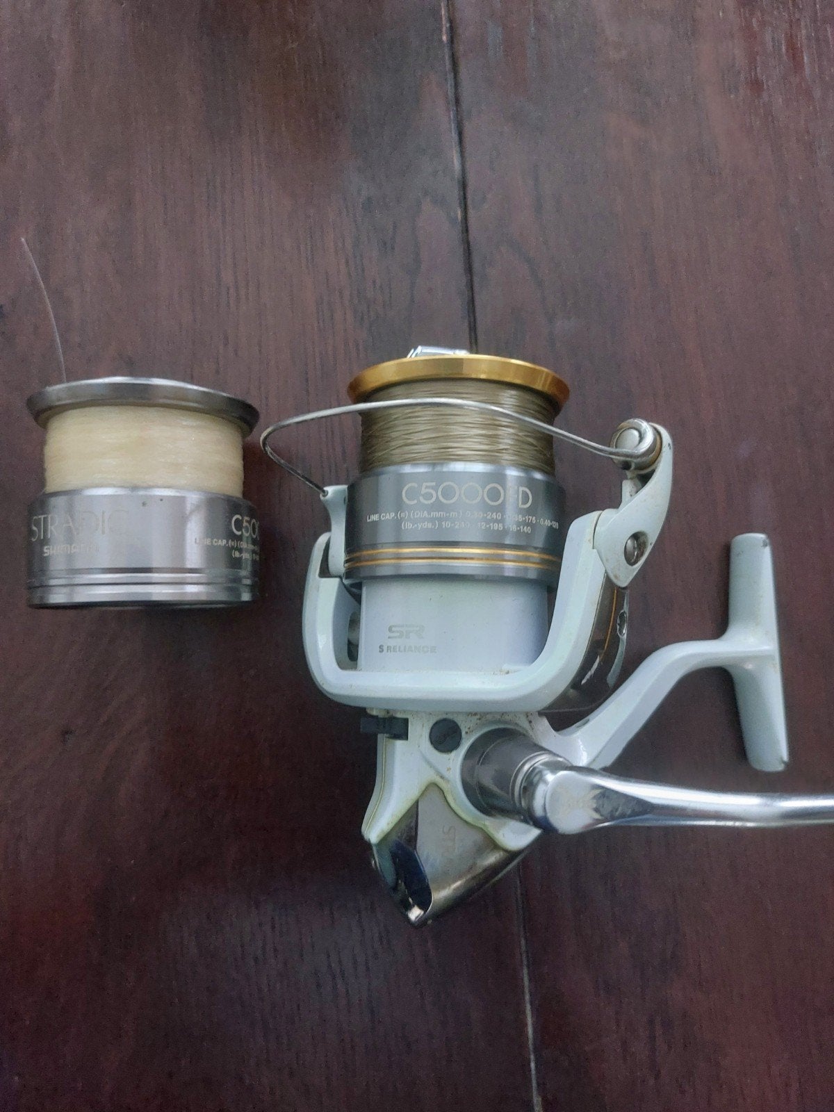shimano stradic c 5000 fd, Ophalen, Zo goed als nieuw