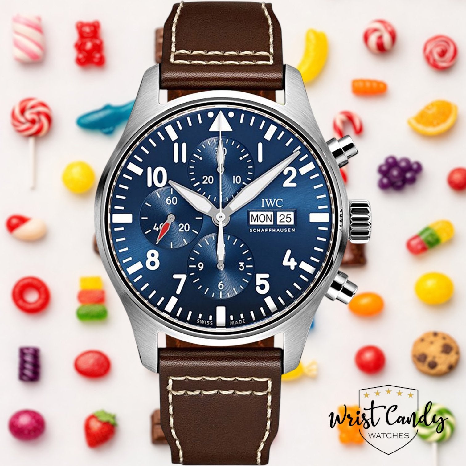 IWC Pilot “le Petit Prince” • 2017 • IWC service 2022, Ophalen of Verzenden, Prins Bernhardlaan 64 Bergen op Zoom, Wrist Candy