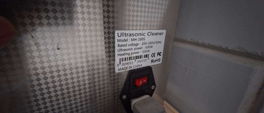 Ultrasoon reiniger MH-100S, Ophalen, Zo goed als nieuw