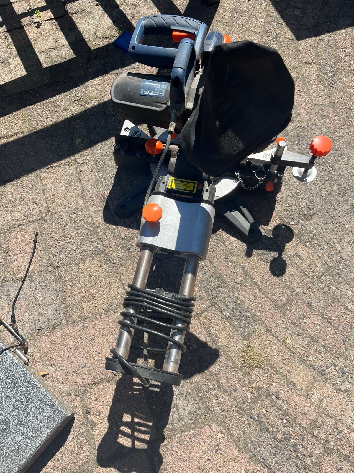 Ferm MSM1031 Radiaal Afkortzaag 1500W, Ophalen, Gebruikt, 70 mm of meer, Afkortzaag
