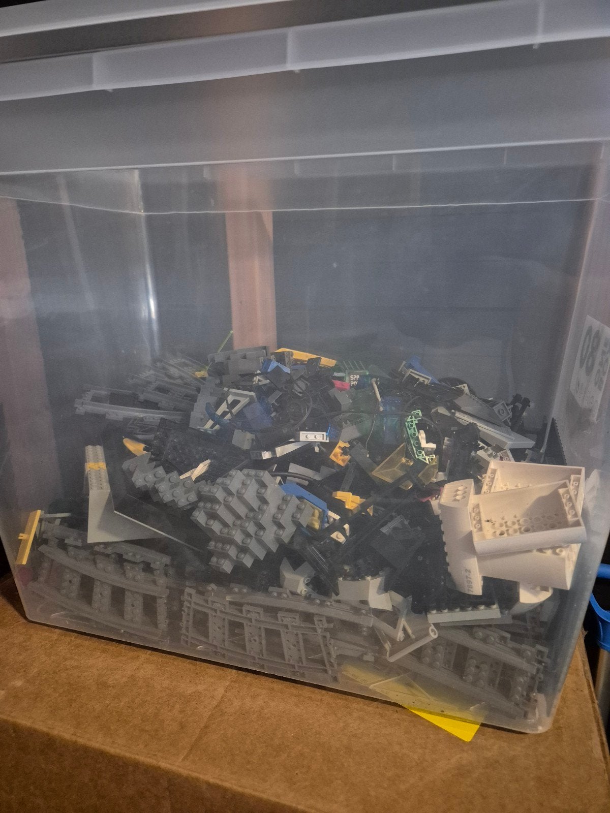 lego onderdelen monorail trein, Ophalen of Verzenden, Gebruikt, Losse stenen, Lego