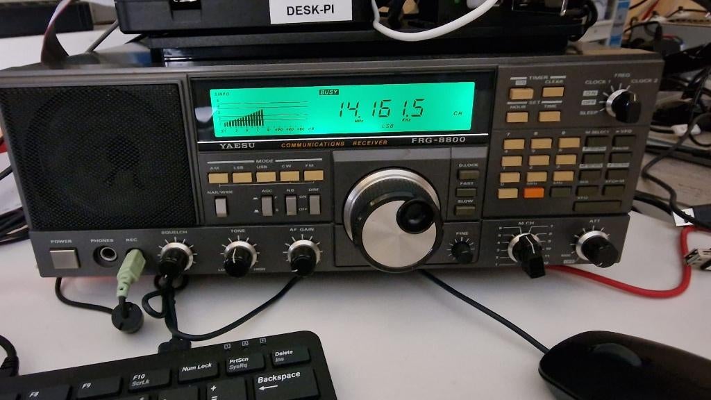 Yaesu FRG8800 & HF Kits Endfet, Telecommunicatie, Zenders en Ontvangers, Gebruikt, Ontvanger, Ophalen