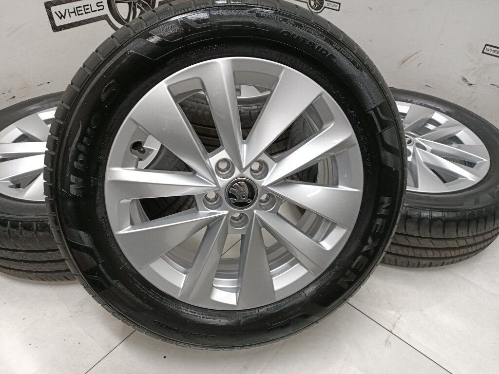 Skoda Scala lichtmetaal velgen 16"inch 5x100, Ophalen, Nieuw, 16 inch, Banden en Velgen
