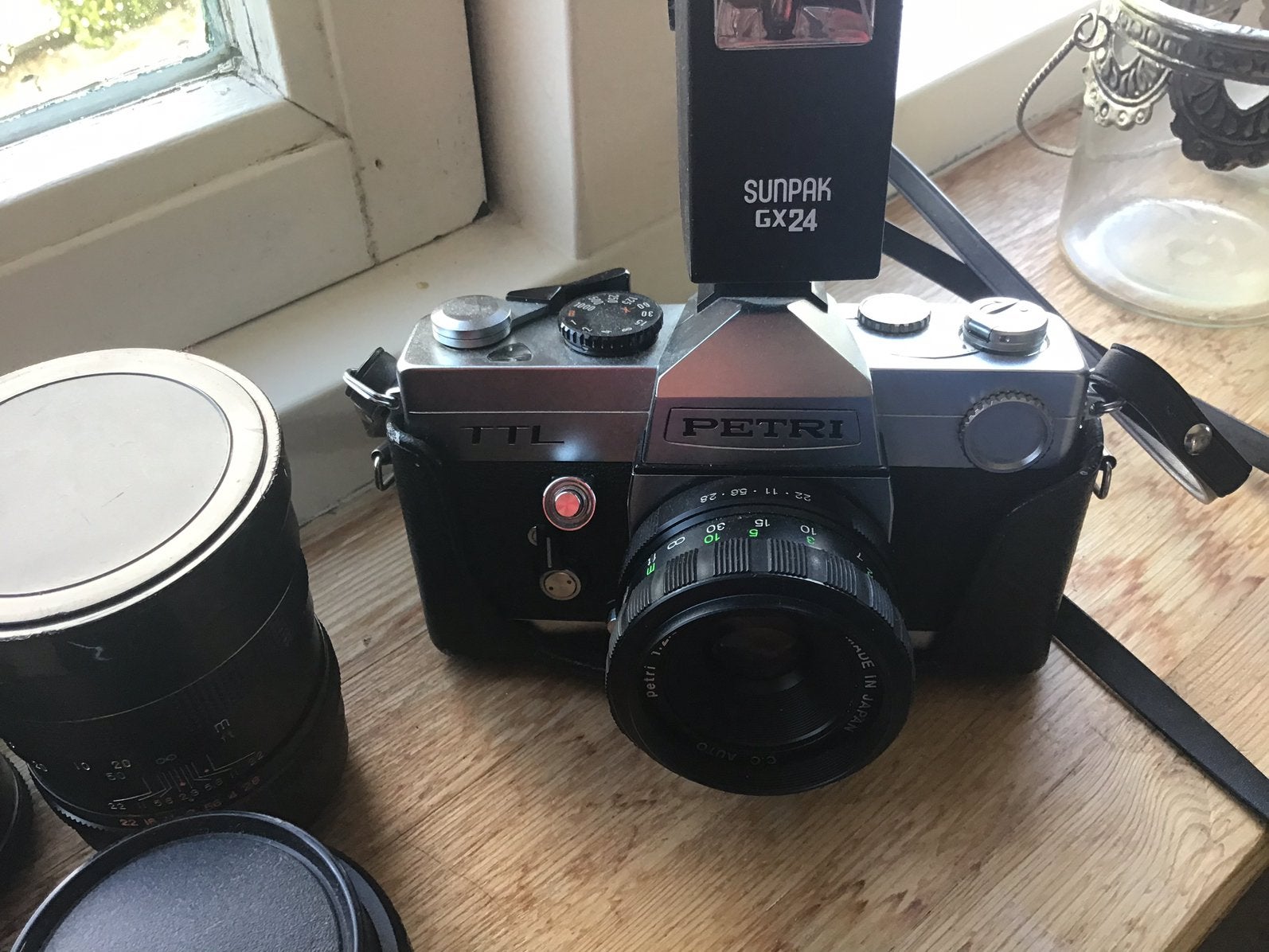 Petri TTL fotocamera, Ophalen of Verzenden, Zo goed als nieuw, Spiegelreflex, Overige Merken