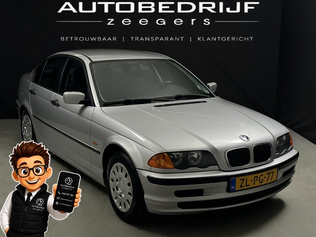 BMW 3-serie 316i *Sport*Lage KM*NAP* (bj 1999), Auto's, 13 km/l, Achterwielaandrijving, Origineel Nederlands, Bedrijf