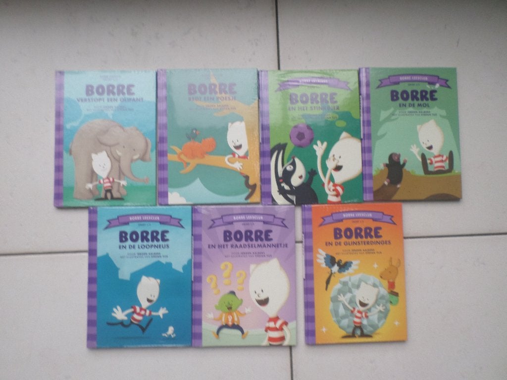 BORRE BOEKJES groep 1/2 !!!! NIEUW IN GESEALDE VERPAKKING!!!, Boeken, Ophalen of Verzenden, Nieuw, Borre, Fictie algemeen