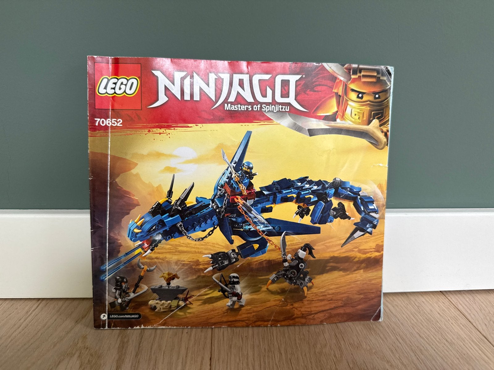 Lego Ninjago Stormbringer draak (70652), Gebruikt, Lego, Ophalen of Verzenden, Ninjago