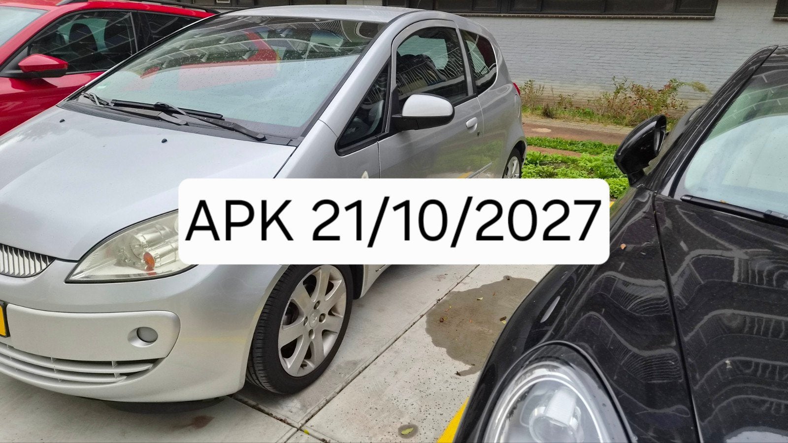 Mitsubishi Colt 1.1 CZ3 2006 Grijs nieuwe apk c1 107 108, Auto's, Voorwielaandrijving, 74 pk, Colt, Handgeschakeld