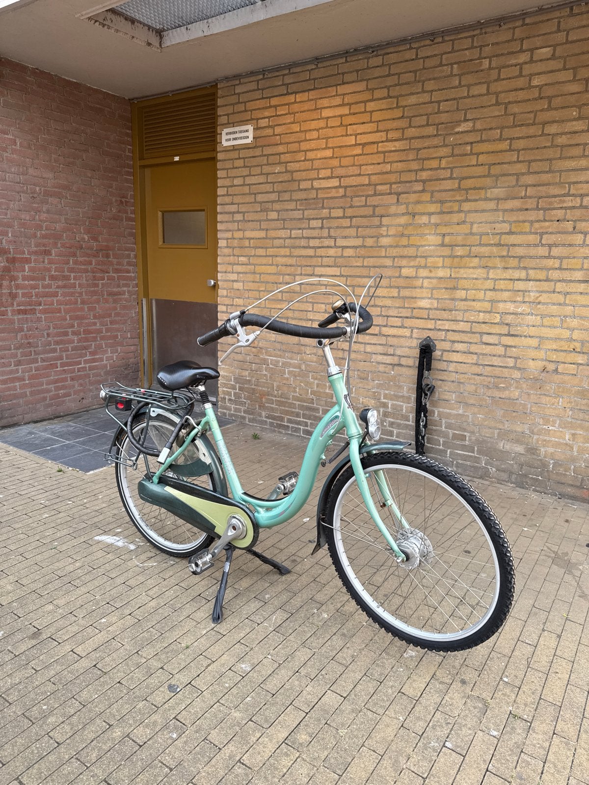 Sparta Damesfiets - Zo goed als nieuw, Ophalen, Terugtraprem, Sparta, (Extra) lage instap