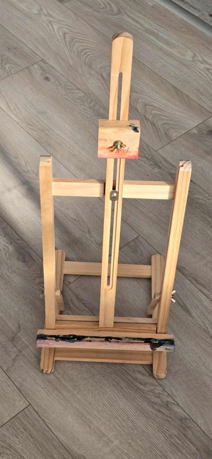 Houten Schildersezel - Compact en Verstelbaar, Ophalen of Verzenden, Gebruikt, Ezel