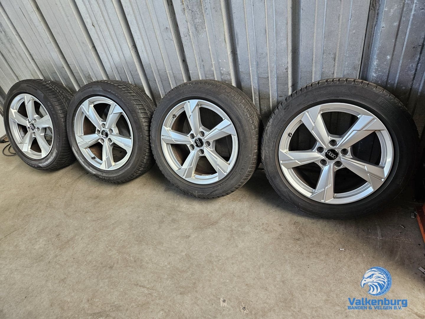 6-7mm! Originele Audi A6 C8 4K 18 inch Rotor velgen 5x112 wi
