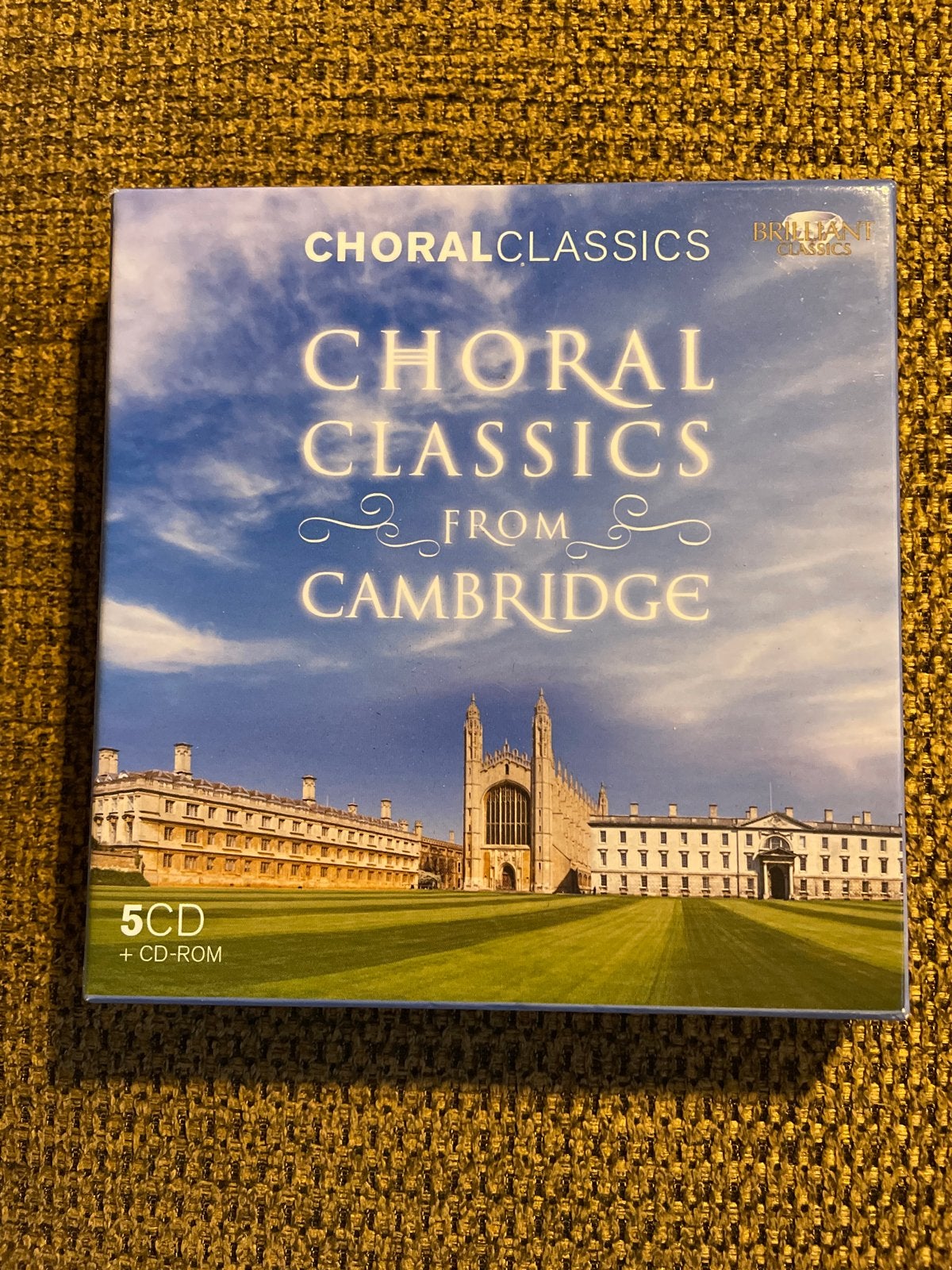 Choral Classics from Cambridge - 5 cd + cd-rom Boxset, Boxset, Overige componisten, Ophalen of Verzenden, Zo goed als nieuw