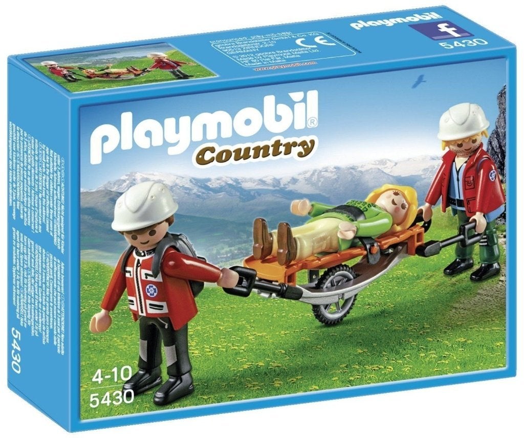 🎁 Playmobil 5430 - Reddingsteam met brancard 🎁, Kinderen en Baby's, Speelgoed | Playmobil, Ophalen of Verzenden, Nieuw