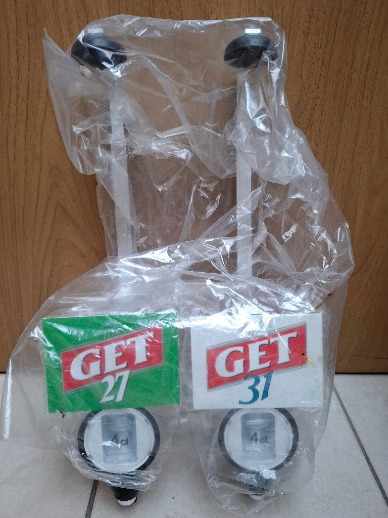 Dubbele dispenser + doseur Get 31 en Get 27, Ophalen of Verzenden, Nieuw