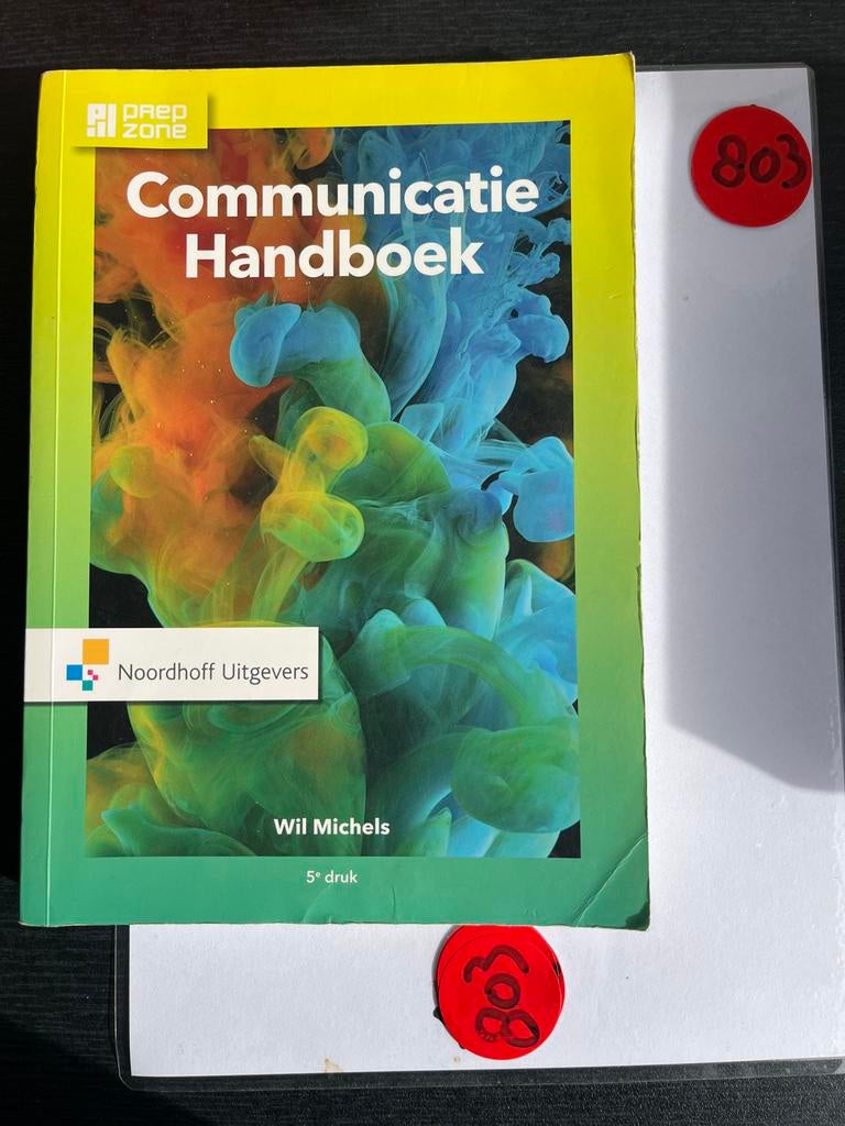 Communicatie Handboek - Wil Michels (5e druk), Ophalen of Verzenden, Gamma, Zo goed als nieuw, HBO