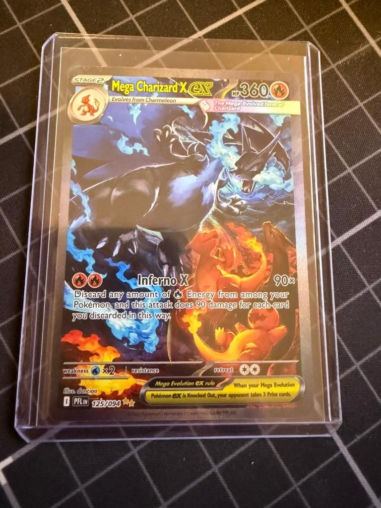 Mega Charizard EX 125, Ophalen of Verzenden, Nieuw, Losse kaart, Foil