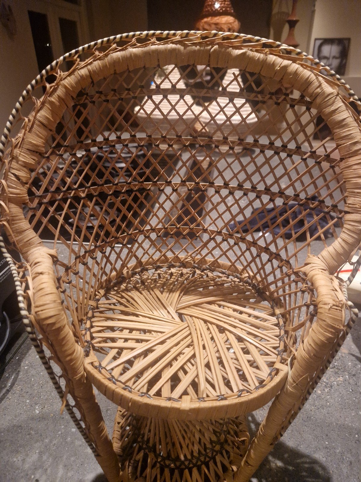 rotan stoeltjes, Tuin en Terras, Ophalen of Verzenden, Rotan