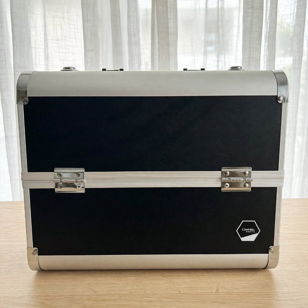 Beauty Case / Visagie Koffer / Nagelkoffer - 26x32x21 cm, Hard kunststof, Slot, Minder dan 50 cm, Ophalen of Verzenden