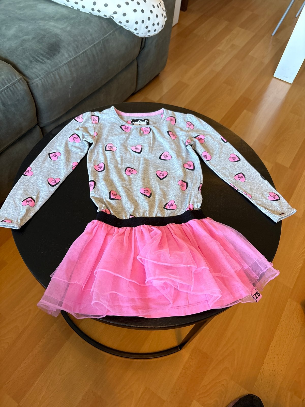 Leuke tuniek met roze rokje - Z8 Girls, Ophalen of Verzenden, Zo goed als nieuw, Meisje, Jurk of Rok