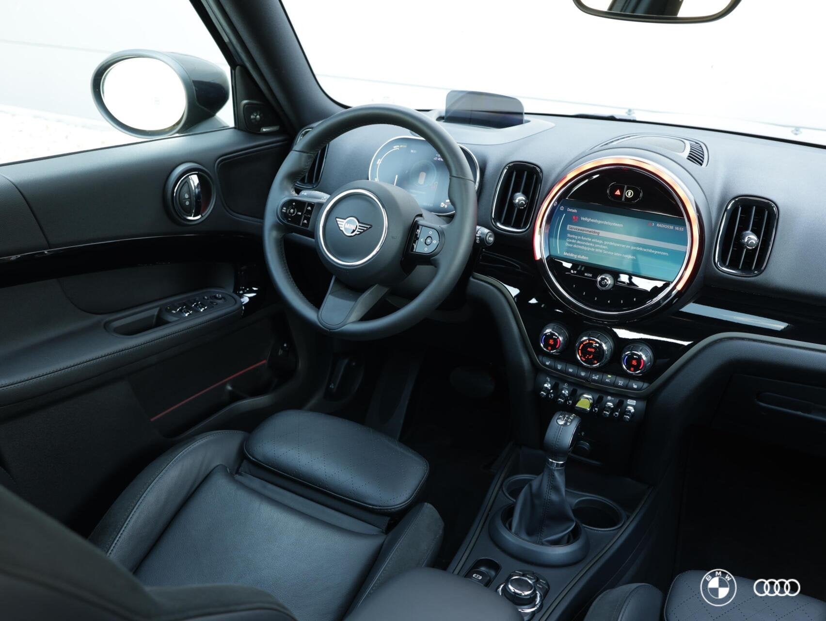 Mini Countryman COOPER SE ALL4 / H&K / PANO / HUD / LEDER /, Automaat, Countryman, Met garantie (alle), Zwart