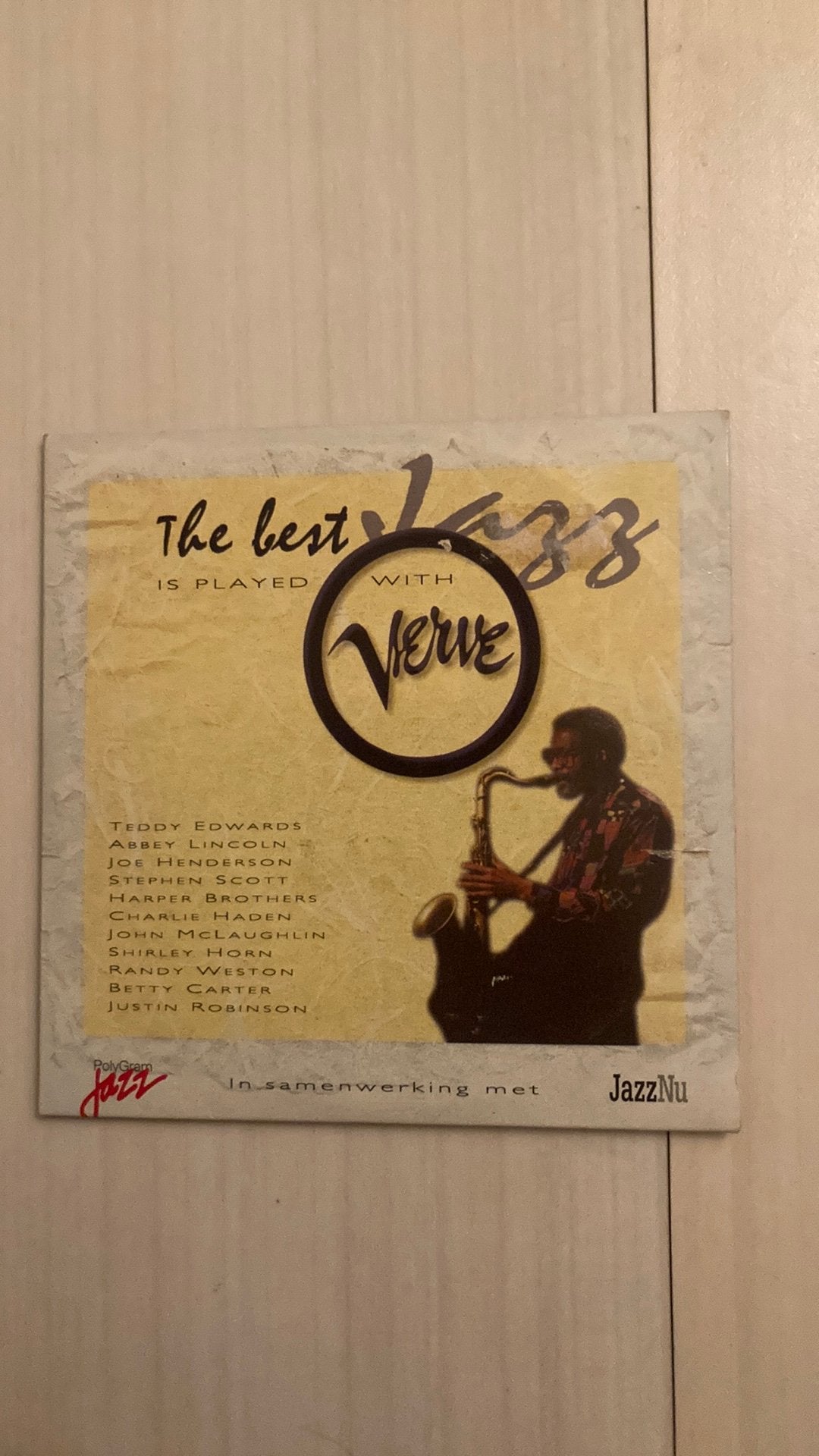 Verve - the best jazz is played with Verve, Ophalen of Verzenden, Zo goed als nieuw, Jazz