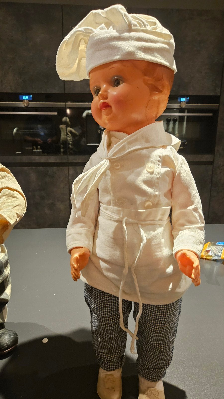 Vintage Chef Pop - Unieke Verzamelpop in Chefskleding, Ophalen of Verzenden, Gebruikt, Pop