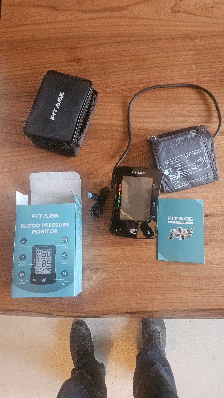 FITAGE Bloeddrukmeter - Nieuw in doos, Ophalen of Verzenden