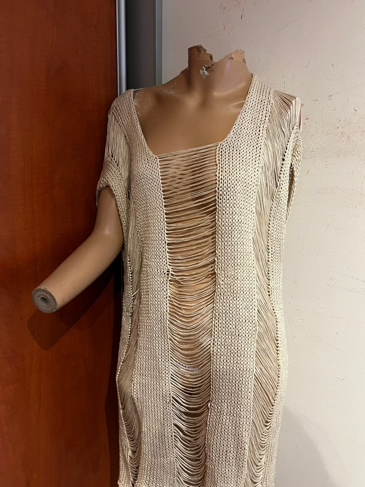 Calzedonia tuniek maat m goudkleurig zgan, Maat 38/40 (M), Overige kleuren, Calzedonia, Ophalen of Verzenden