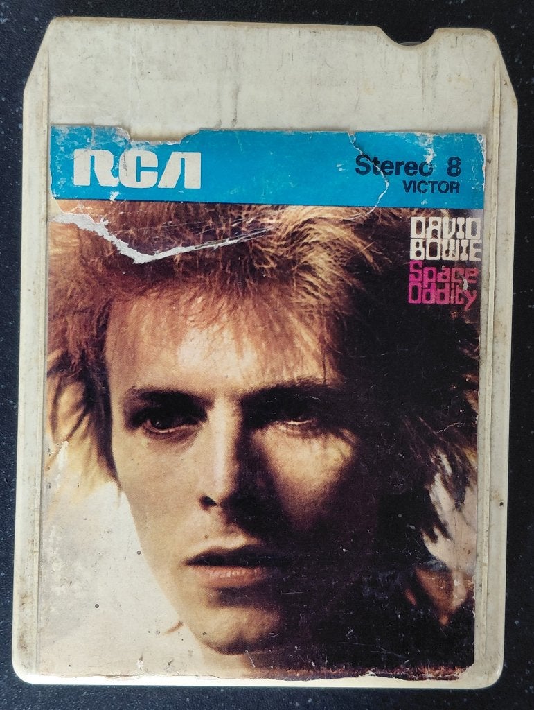 8-track tape David Bowie 'Space Oddity' RCA P8S 2101, Gebruikt, 1 bandje, Ophalen of Verzenden, Origineel
