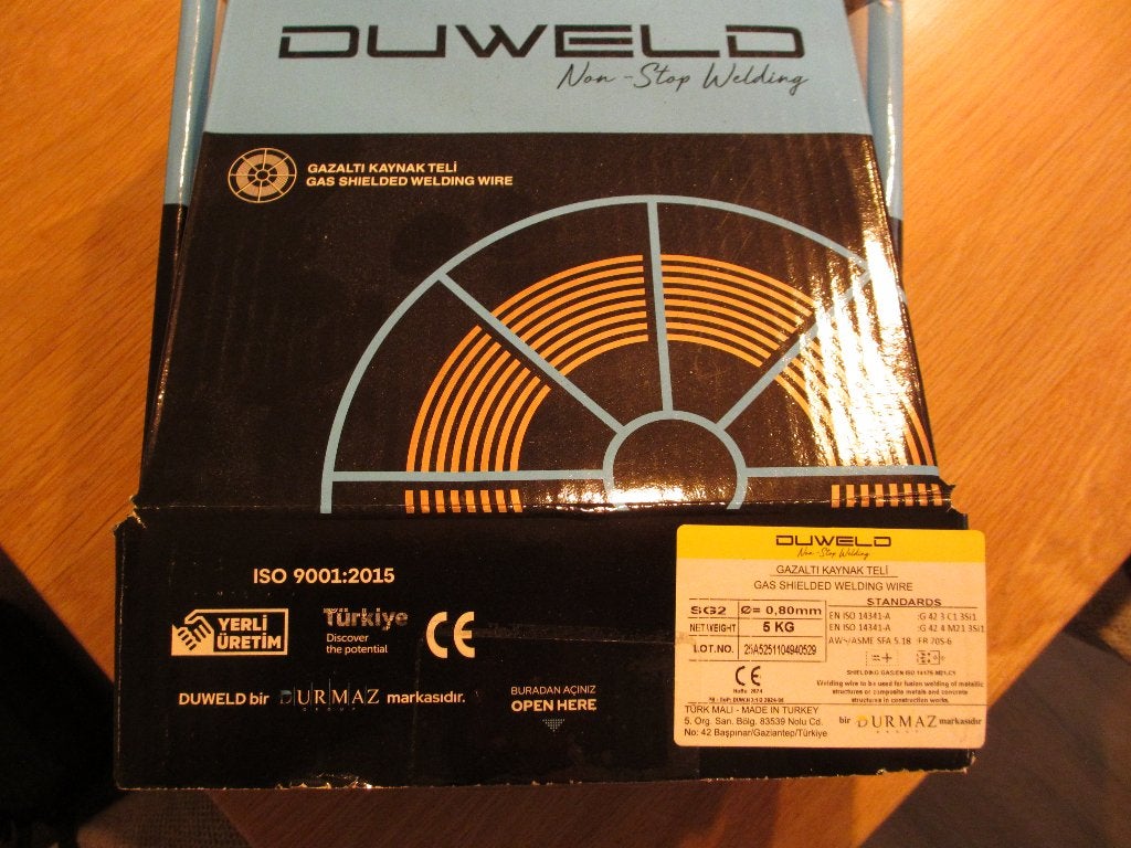Co2 lasdraad 0.6 mm, Ophalen of Verzenden, Nieuw, Minder dan 150 ampère, Co2