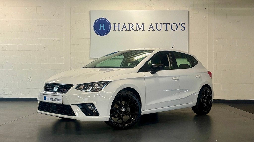 SEAT Ibiza 1.0 TSI FR DSG 116pk Virtual Cockpit / Cruise / C, Stof, Gebruikt, Zwart, 1072 kg