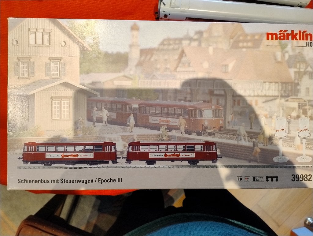Märklin 39982 – Railbus EBOE "Doornkaat" – Mfx Sound – NIEUW, Ophalen, Wisselstroom, Locomotief, Nieuw