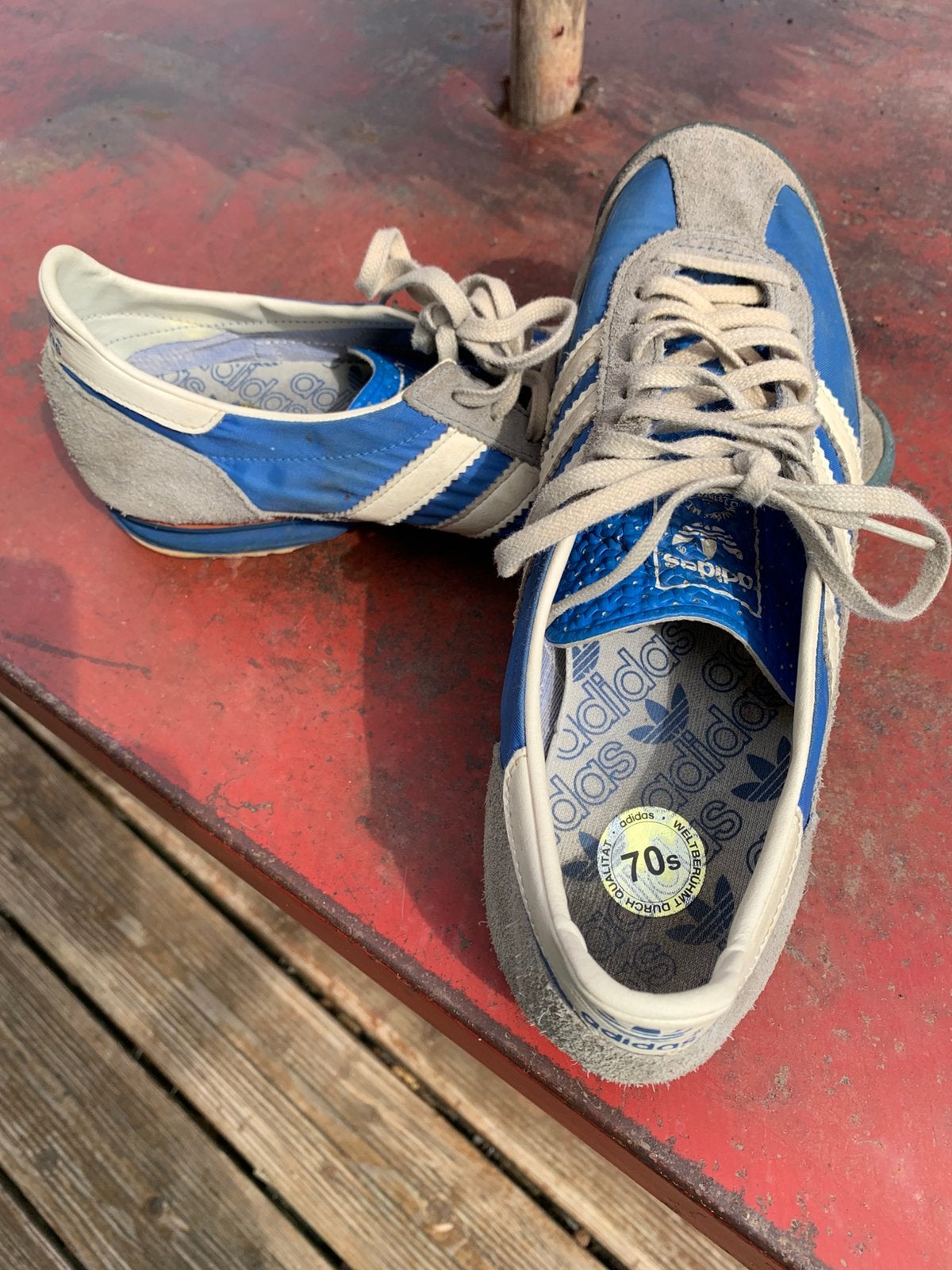 Adidas sneakers 70s  maat 42, Ophalen of Verzenden, Gedragen